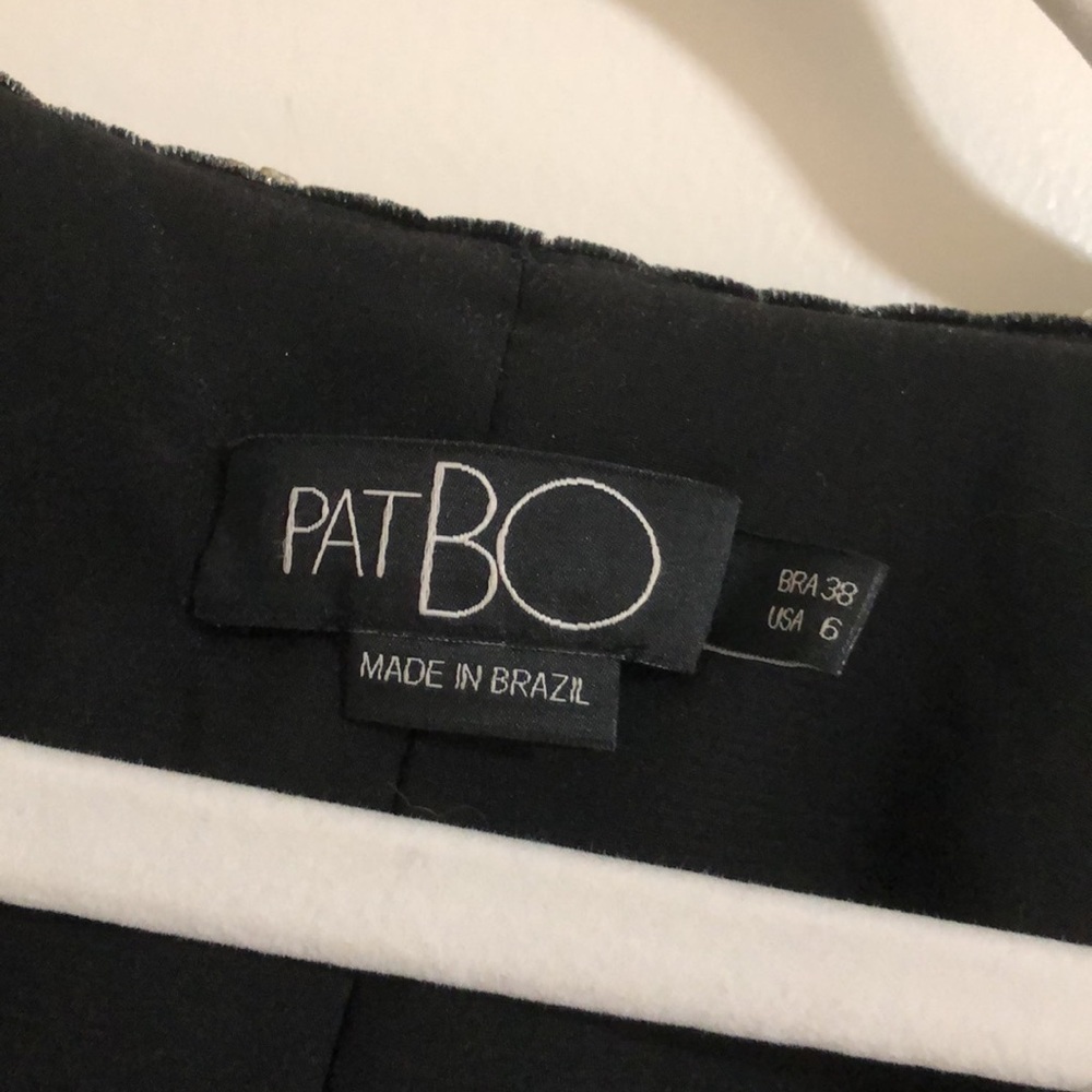 PatBO Black Long Sleeve Dress with Silver Accents - Picture 6 of 7